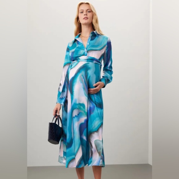 Pietro Brunelli Milano Maternity Dress - Size Small - Picture 1 of 10